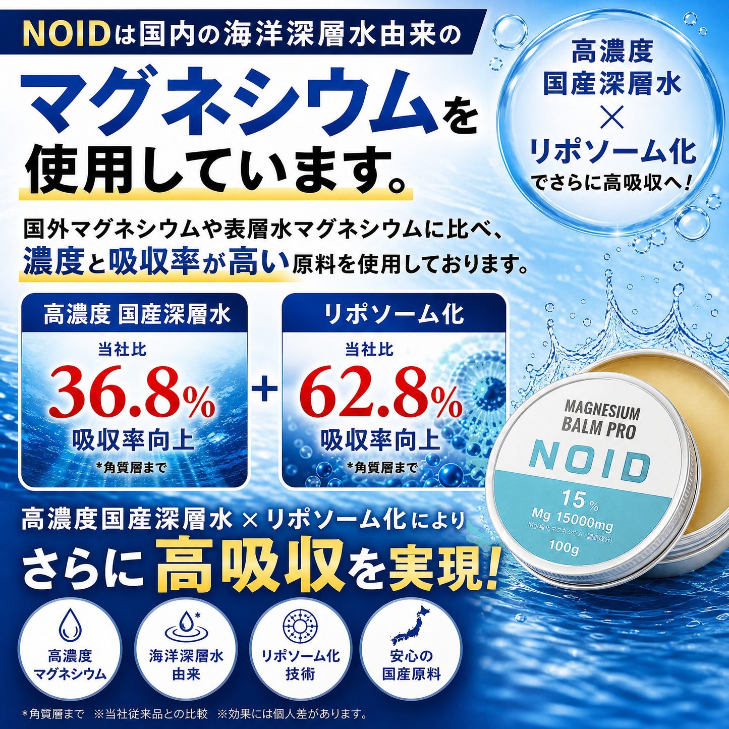 NOID（ノイド）マグネシウムバーム 100g