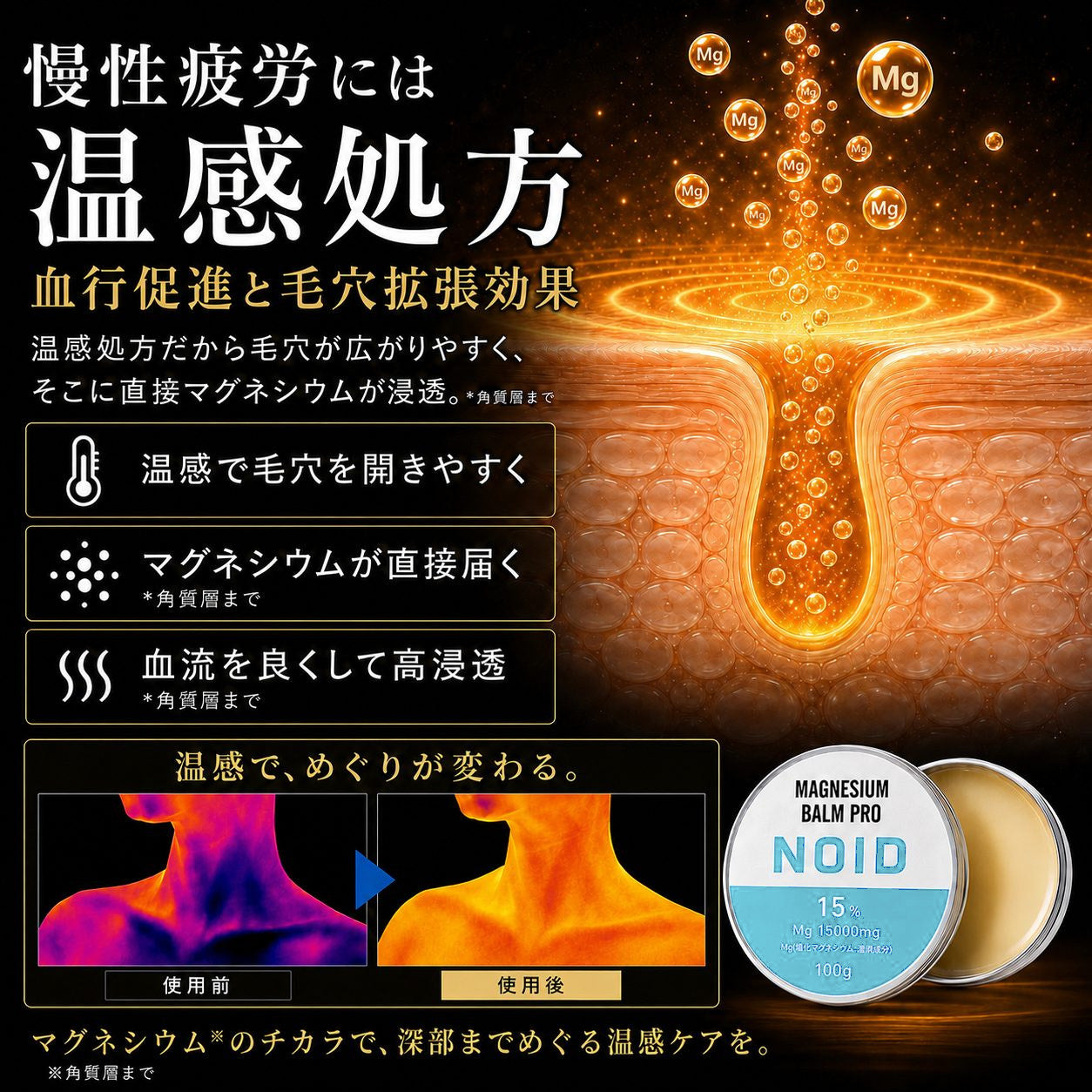 NOID（ノイド）マグネシウムバーム 100g